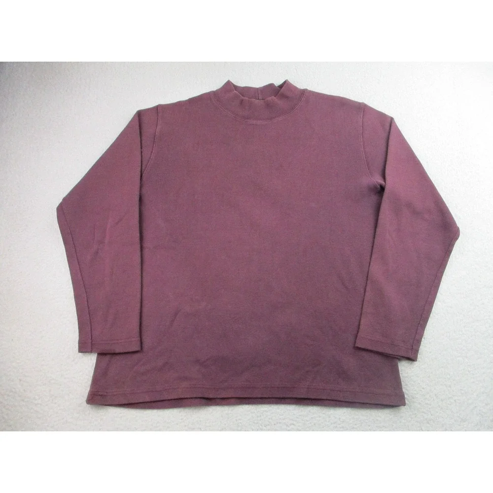 J Crew Oarsman Sweater Mens Large‎ Mock Neck Long Sleeve Pullover Casual